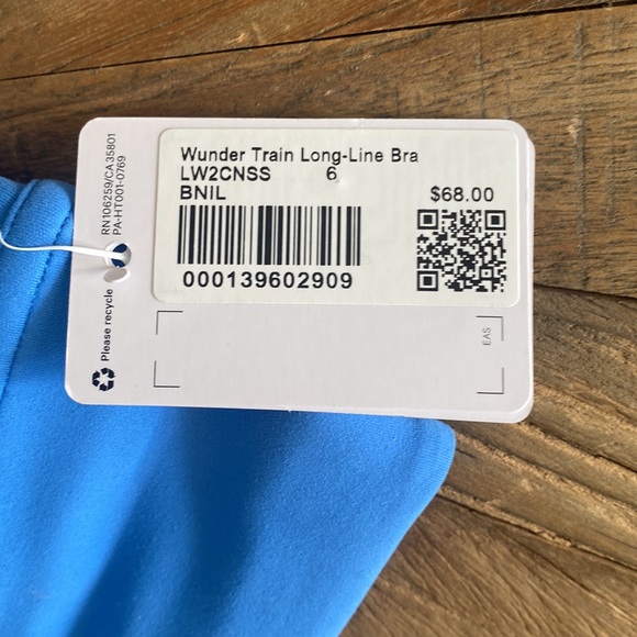 Lululemon Wunder Train Longline Bra - Picture 6 of 7